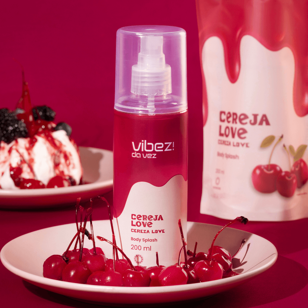 Imagem 6 de Body Splash Cereja Love Vibez da Vez! 200ml